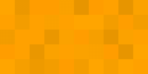 This example generates a random image with orange color shades. Each pixel color is randomly lightened or darkened by 10%, resulting in a nice palette of orange colors. Juicy!