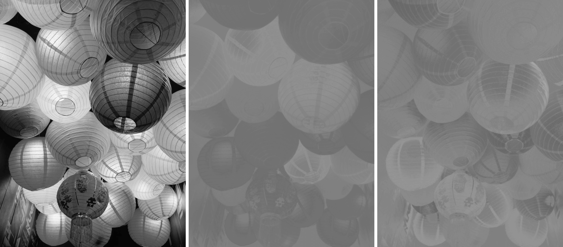 In this example, we start by extracting all channels of the YIQ color scheme, and then we convert them to grayscale representations. This process allows us to explore the individual components of luma (Y) and chrominance (I and Q) in a simplified grayscale format, in which brightness and color saturation do not distort the results. (Source: Pexels.)