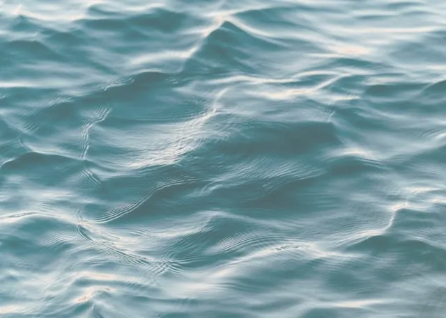 In this example, we slightly reduce the opacity of the entire WebP image of water waves. We set the opacity to 70% and select the "Uniform Opacity" mode. This results in a 30% translucent WebP image, allowing a little bit of content underneath it to be visible. To select the entire WebP, we leave the top, left, width, and height options empty. (Source: Pexels.)