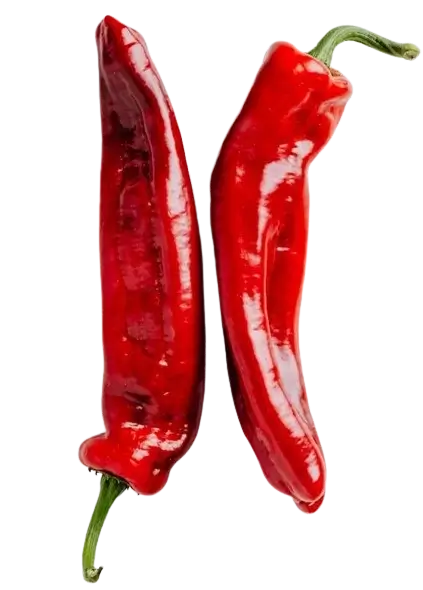 In this example, we remove two 40-pixel stripes that are used as decorative elements from the left and right sides of a WebP sticker of red chili peppers. The WebP has a transparent background, and the two semi-transparent stripes on the sides were added to complement the red peppers. After removing the stripes, the edges of the image become invisible, drawing all the focus to the chili pepper. (Source: Pexels.)